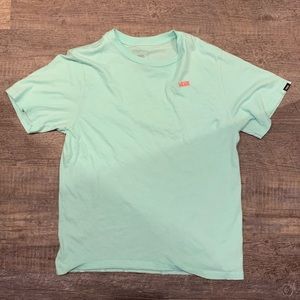 Teal Vans t-shirt with geckos!